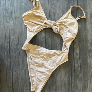 Dippin’ Daisy’s Nude Cutout One Piece